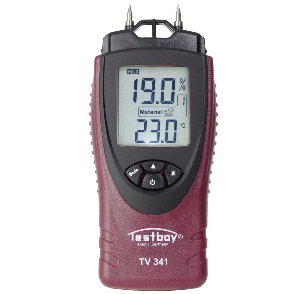 Testboy Feuchtigkeitsmesser Testboy TV 341 Materialfeuchtemessgerät Messbereich Baufeuchtigkeit Testboy Feuchtigkeitsmesser Testboy TV 341 Materialfeuchtemessgerät Messbereich Baufeuchtigkeit von Testboy