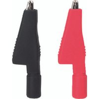 Testboy Krokoklemmen für 26 und 27 Krokodilklemmen-Set Schwarz, Rot 1 Set von Testboy