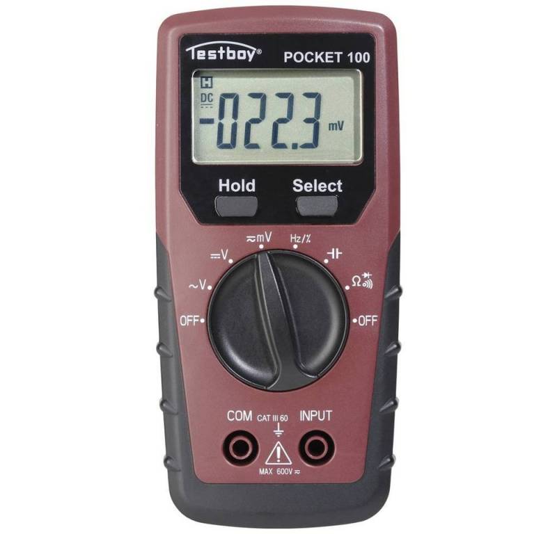 Testboy Multimeter Pocket 100 Digital-Multimeter von Testboy