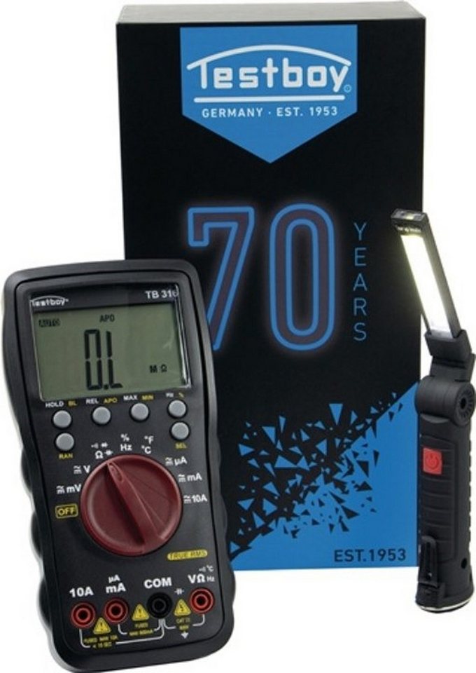 Testboy Multimeter TESTBOY TB 316 Jubi Box Multimeter TB 316 BLACK EDITION 600 mV - 600 V Testboy Multimeter TESTBOY TB 316 Jubi Box Multimeter TB 316 BLACK EDITION 600 mV - 600 V von Testboy