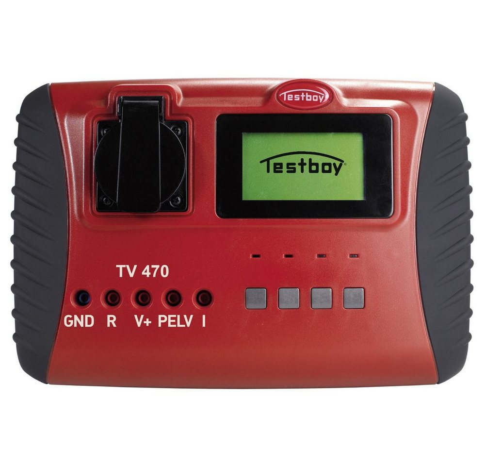 Testboy Spannungsprüfer Testboy TV 470 Gerätetester kalibriert (DAkkS-akkreditiertes Labor) VD, (TV 470) von Testboy