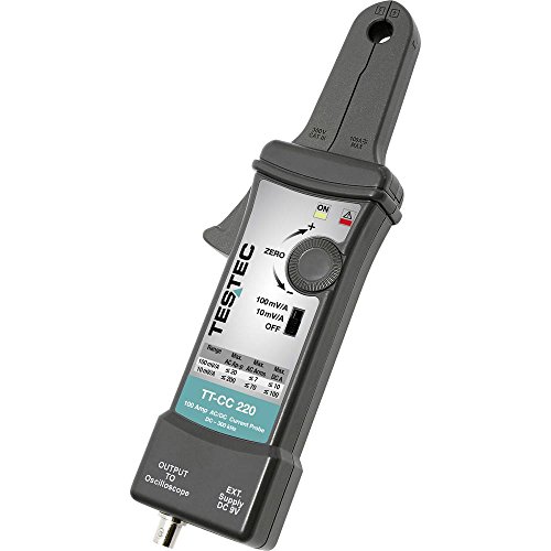 Testec TT-CC 220 Stromzange Adapter Messbereich A/AC: 50 mA - 100 A Messbereich A/DC: 50 mA - 1 Testec TT-CC 220 Stromzange Adapter Messbereich A/AC: 50 mA - 100 A Messbereich A/DC: 50 mA - 1 von Testec