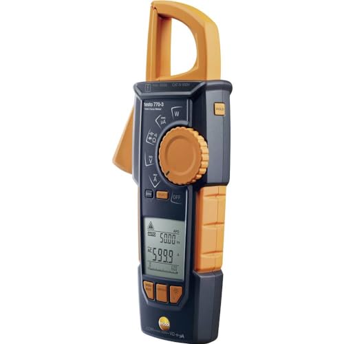 Testo 770-3 Zangenmessgerät AC/DC-Stromzange CAT III, CAT IV 600V ac / 600A ac, 600V dc / 600A dc, 60M? von Testo AG