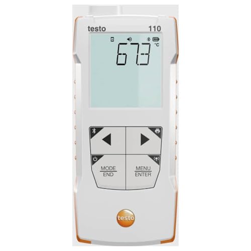 testo 110 Bluetooth Lebensmittelthermometer mit austauschbaren Sonden von Testo AG