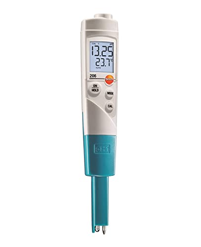 testo - 206-pH1 Starter-Set - 0563 2065 - pH-/Temperatur-Messgerät zur genauen Messung des pH-Werts und der Temperatur von Flüssigkeiten testo - 206-pH1 Starter-Set - 0563 2065 - pH-/Temperatur-Messgerät zur genauen Messung des pH-Werts und der Temperatur von Flüssigkeiten von Testo AG