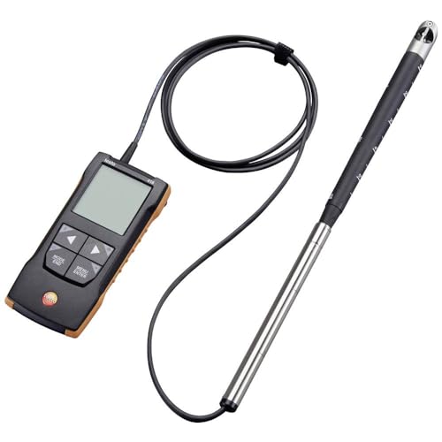 testo - 416 - 0563 0416 - Digitales 16 mm Flügelrad-Anemometer mit App-Anbindung zur Messung von Luftgeschwindigkeit und Volumenstrom von Testo AG