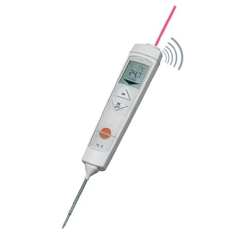 testo 826-T4 Infrarot-Thermometer Optik 6:1-30 - +300 °C Kontaktmessung von Testo AG
