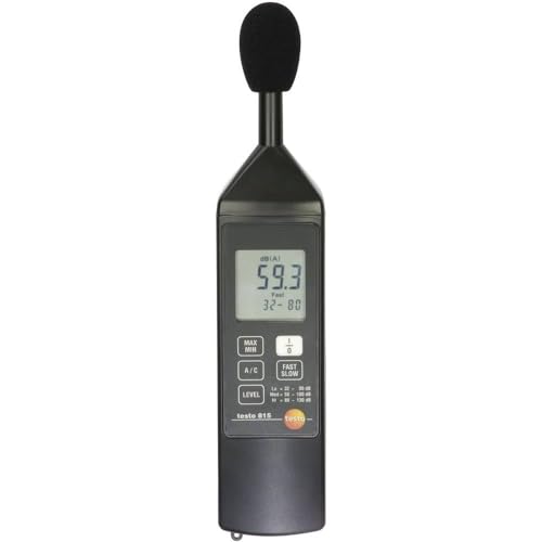 testo Schallpegel-Messgerät 815 32 - 130 dB 31.5 Hz - 8000 Hz testo Schallpegel-Messgerät 815 32 - 130 dB 31.5 Hz - 8000 Hz von Testo AG