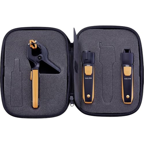 Testo Smart Probes - Heizungs-Set, Schwarz/Orange, 25 x 18 x 7 cm von Testo AG