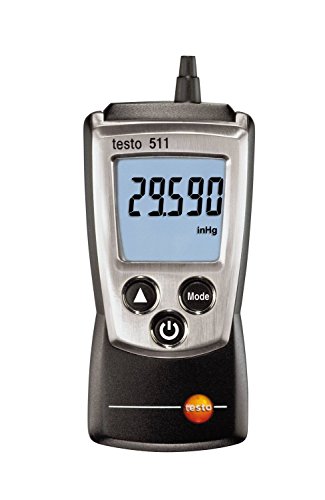 Testo SE & Co.KGaA Testo 0560 0511 511 handliches Absolutdruck-Messgerät, inklusive Schutzkappe, Kalibrier-Protokoll und Batterien von Testo AG