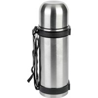 Axentia Isolierflasche silber Edelstahl B/H/L: ca. 9,4x30x9,4 cm von Axentia