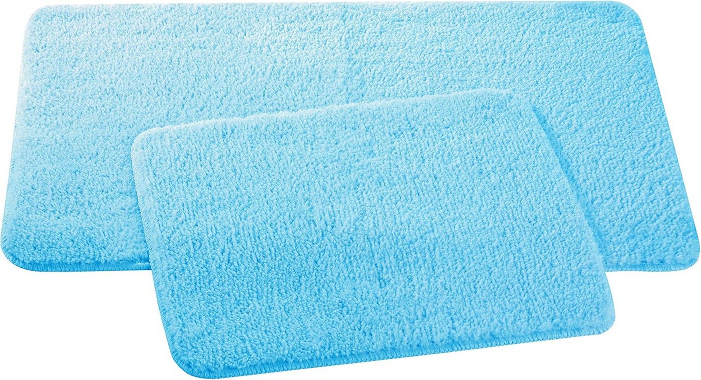 Testrut Badematte Badematten Set 50x80cm + 50x40cm türkis Testrut Badematte Badematten Set 50x80cm + 50x40cm türkis von Testrut