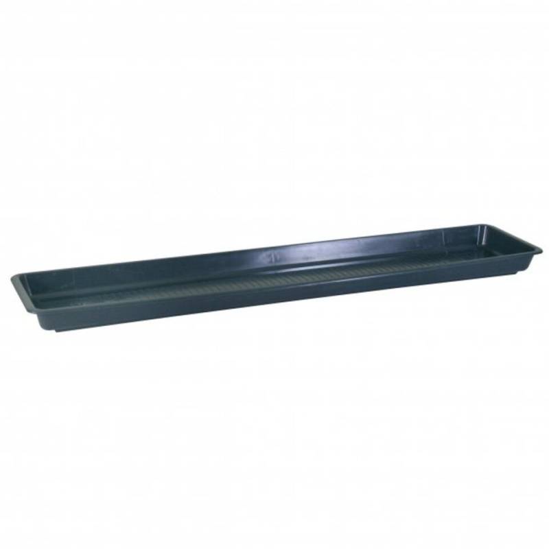 Testrut Blumentopfuntersetzer Untersetzer für Blumenkasten 80 cm anthr, 1-tlg. von Testrut