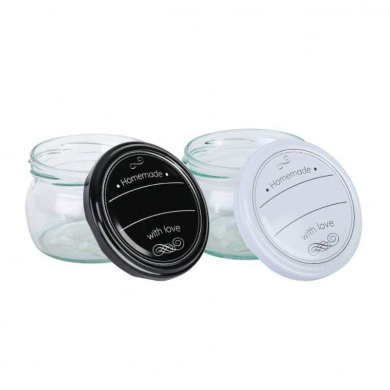 Testrut Einmachglas Einmachglas B&W, ca. 260 ml farbig sortiert, (1-tlg) von Testrut