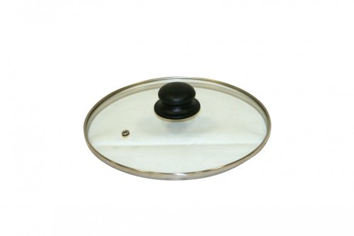 Testrut Glasdeckel 14 cm mit Edelstahlrand von TESTRUT