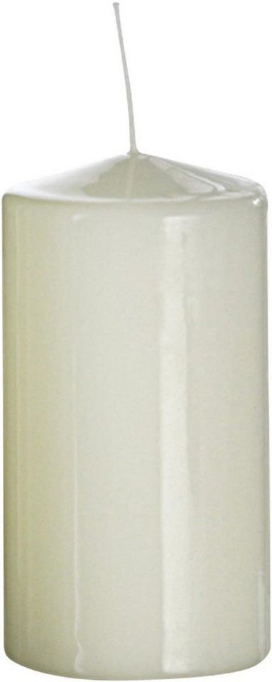 Testrut Stumpenkerze Stumpenkerze, 7x7x13 cm, elfenbein (1-tlg) von Testrut