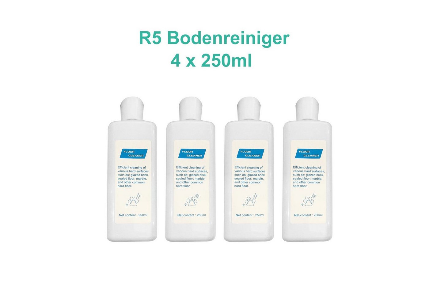 Tesvor Saugroboter Zubehör-Set Multi-Oberfläche Bodenreiniger 1L Floor Cleaner Tesvor R5 Zubehör von Tesvor