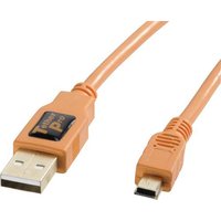 Tether Tools USB-Kabel USB-Mini-B Stecker, USB-A Stecker 4.60m Orange CU5451 Tether Tools USB-Kabel USB-Mini-B Stecker, USB-A Stecker 4.60m Orange CU5451 von Tether Tools