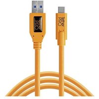 Tether Tools USB-Kabel USB-C® Stecker, USB-C® Stecker 4.60m Orange CUC3215-ORG von Tether Tools