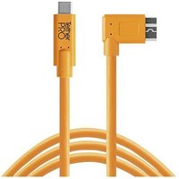 Tether Tools USB-Kabel USB-C® Stecker, USB-Micro-B 3.0 Stecker 4.60m Orange CUC33R15-ORG von Tether Tools