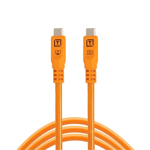 Tether Tools TetherPro USB-C Optima 10G gerade orange 3m von Tether Tools