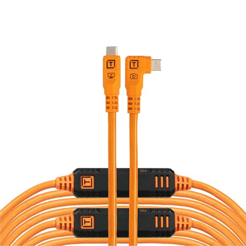 Tether Tools TetherPro USB-C Optima 10G rechts orange 9,4m Tether Tools TetherPro USB-C Optima 10G rechts orange 9,4m von Tether Tools
