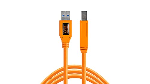 USB - Kabel Tether Tools TetherPro, 3.0 A-B, 4,6 m,orange [CU5460ORG] von Tether Tools