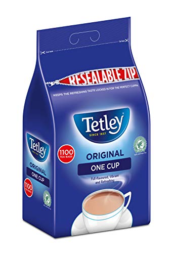 Tetley 1100 One Becher Teebeutel 2,5 kg Karton mit 2 Stück von Tetley