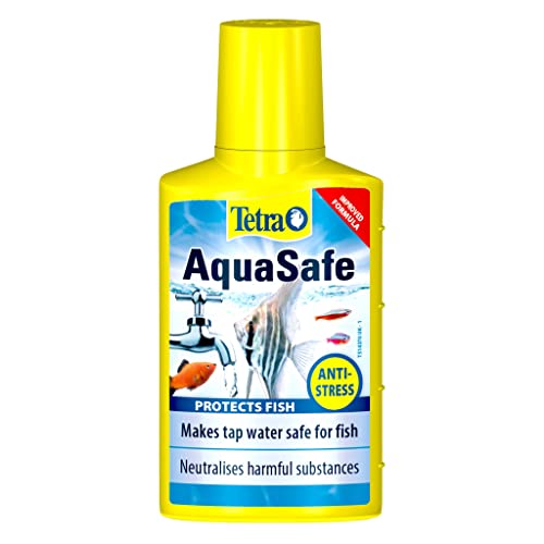 Tetra AquaSafe Plus Wasseraufbereiter und Entchlorungsgerät für Aquarien, 48 ml von Tetra