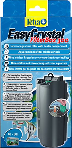 Tetra EasyCrystal Aquarium Filterbox 300 - Filter für 40-60 L Aquarien, für kristallklares gesundes Wasser, einfache Pflege, intensive mechanische, biologische und chemische Filterung von Tetra