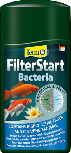 Tetra Pond FilterStart - hochaktiver Bakterienmix aus Filter- und Reinigungsbakterien, verlängert die Reinigungsintervalle des Teichfilters, 1 L Tetra Pond FilterStart - hochaktiver Bakterienmix aus Filter- und Reinigungsbakterien, verlängert die Reinigungsintervalle des Teichfilters, 1 L von Tetra