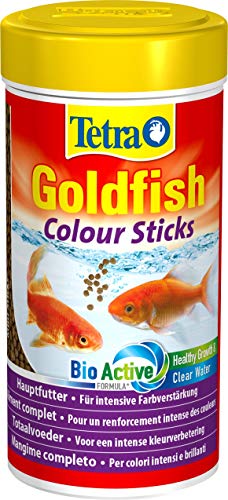 Tetra Goldfish Colour Sticks, Futtersticks für Goldfische zur Entfaltung der natürlichen Farbenpracht, 250 ml, 75 g (1er Pack) von Tetra