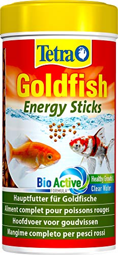 Tetra Goldfish Energy Sticks - nährstoffreiches Fischfutter für alle Goldfische und andere Kaltwasserfische, 250 ml Dose von Tetra