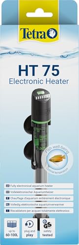 Tetra HT 75 Heizer für 60-100 L Aquarien - leistungsstarker Aquarienheizer zur Abdeckung unterschiedlicher Leistungsstufen mit Temperatureinstellknopf Tetra HT 75 Heizer für 60-100 L Aquarien - leistungsstarker Aquarienheizer zur Abdeckung unterschiedlicher Leistungsstufen mit Temperatureinstellknopf von Tetra