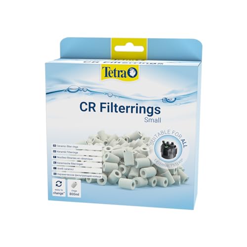 Tetra CR Filterrings Small - Keramik Filterringe für die Tetra Aquarium Außenfilter EX 400 Plus bis 1000 Plus von Tetra