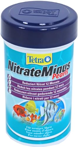Tetra Nitrate Minus Pearls - dauerhafte Senkung des Nitratgehalts, Einschränkung des Algenwachstums, Verbesserung der Wasserqualität, 100 ml Dose von Tetra