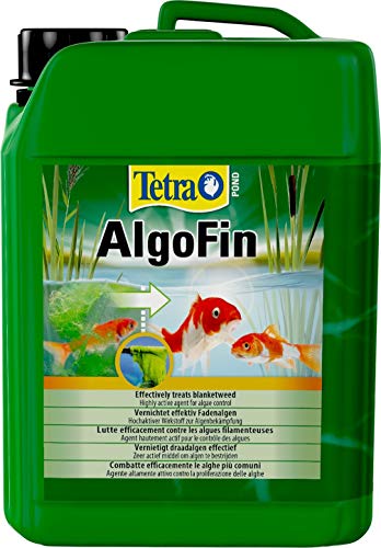 Tetra Pond AlgoFin Teich Algenvernichter - wirkt effektiv bei Fadenalgen, Schwebealgen und Schmieralgen im Gartenteich, 3 L von Tetra