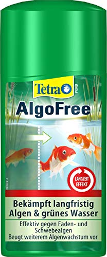 Tetra Pond AlgoFree Schwebealgen- und Fadenalgenvernichter, bekämpft langfristig grünes Wasser im Gartenteich, 500 ml von Tetra