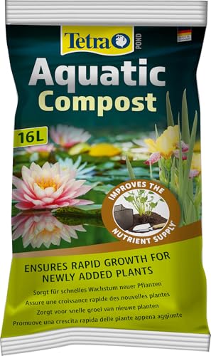 Tetra Pond AquaticCompost Teicherde - speziell für Teichpflanzen entwickelte Teichboden-Mischung, 16 L Tetra Pond AquaticCompost Teicherde - speziell für Teichpflanzen entwickelte Teichboden-Mischung, 16 L von Tetra