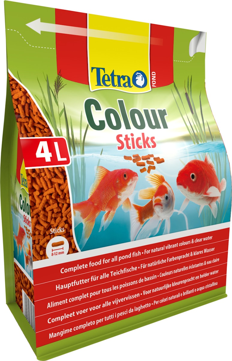 Tetra Pond Color Sticks Teichfischfutter 4000 Milliliter von Tetra
