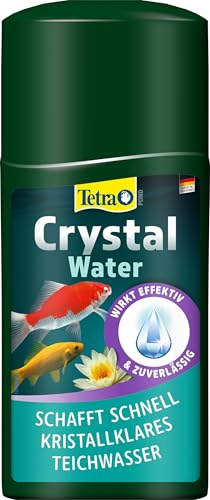 Tetra Pond CrystalWater - Wasserklärer gegen Trübungen für kristallklares Wasser im Gartenteich, 250 ml Flasche von Tetra