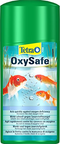 Tetra Pond OxySafe (erhöht schnell den Sauerstoffgehalt im Gartenteich, hilft bei Sauerstoffmangel), 500 ml Flasche von Tetra