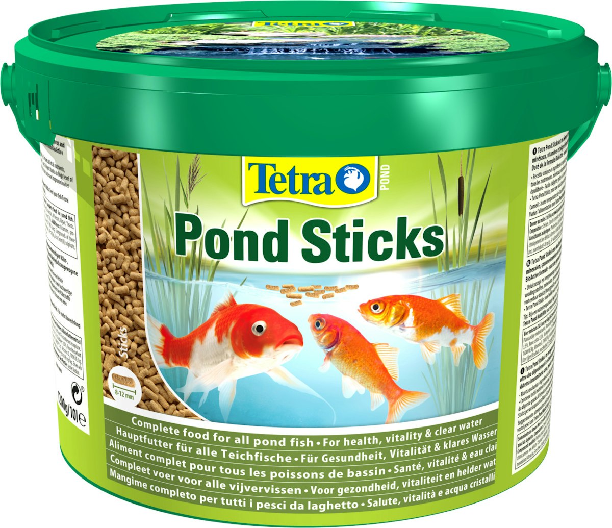 Tetra Pond Sticks Teichfischfutter 10 Liter Tetra Pond Sticks Teichfischfutter 10 Liter von Tetra