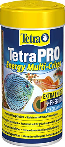 Tetra Pro Energy Multi-Crisps - Premium Fischfutter mit Energiekonzentrat für gesteigerte Vitalität, 250 ml Dose von Tetra