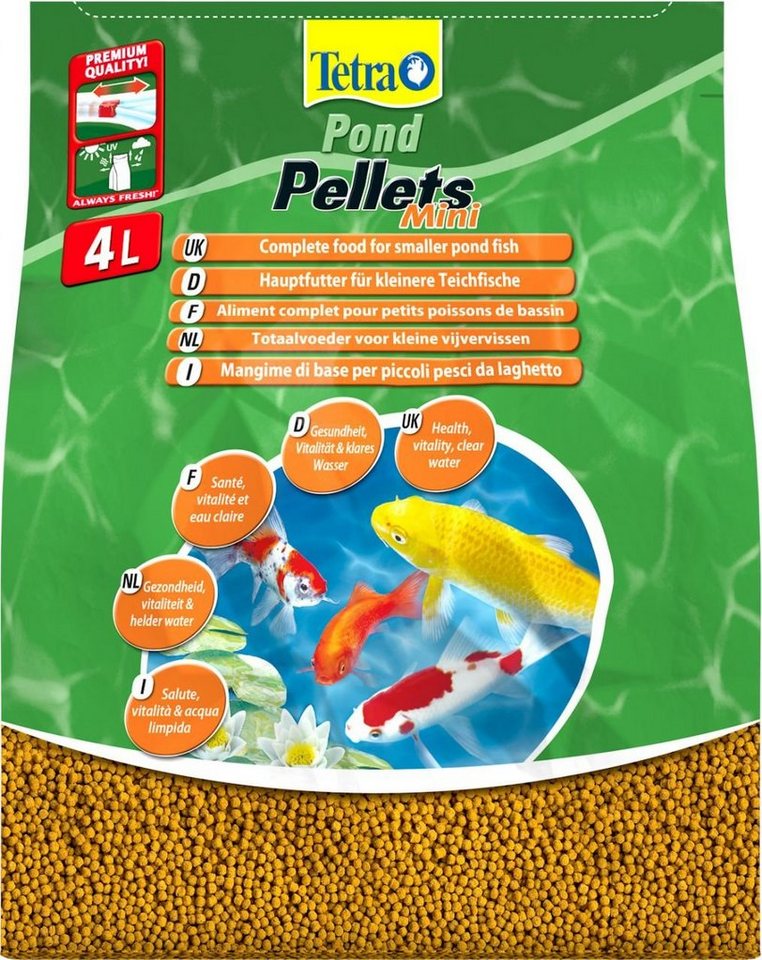 Tetra Teichkies Tetra Teichfutter Pond Pellets Mini 4 l Tetra Teichkies Tetra Teichfutter Pond Pellets Mini 4 l von Tetra