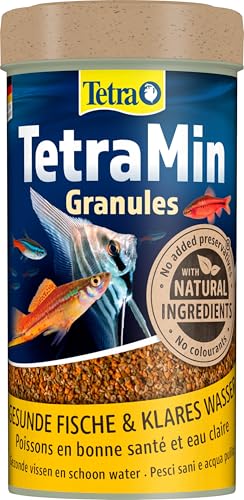 TetraMin Granules - langsam absinkendes Fischfutter, ideal für Fische in der mittleren Wasserschicht des Aquariums, 250 ml Dose TetraMin Granules - langsam absinkendes Fischfutter, ideal für Fische in der mittleren Wasserschicht des Aquariums, 250 ml Dose von Tetra