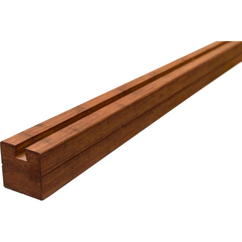 T & J Anfangspfosten Elegant-Serie 7 cm x 7 cm x 250 cm Bambus von Tetzner und Jentzsch