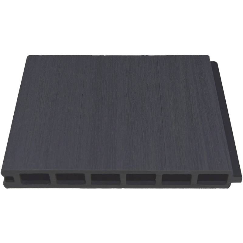 T&J Elskop-Serie WPC-Steckzaunsystem Anthrazit 20 x 150 x 1790 mm von Tetzner und Jentzsch