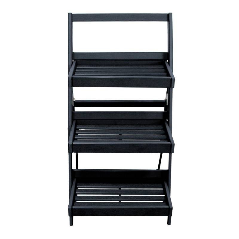 T&J Kräuterleiter Estragon Klappbar 74 cm x 88 cm x 89 cm Anthrazit von Tetzner und Jentzsch