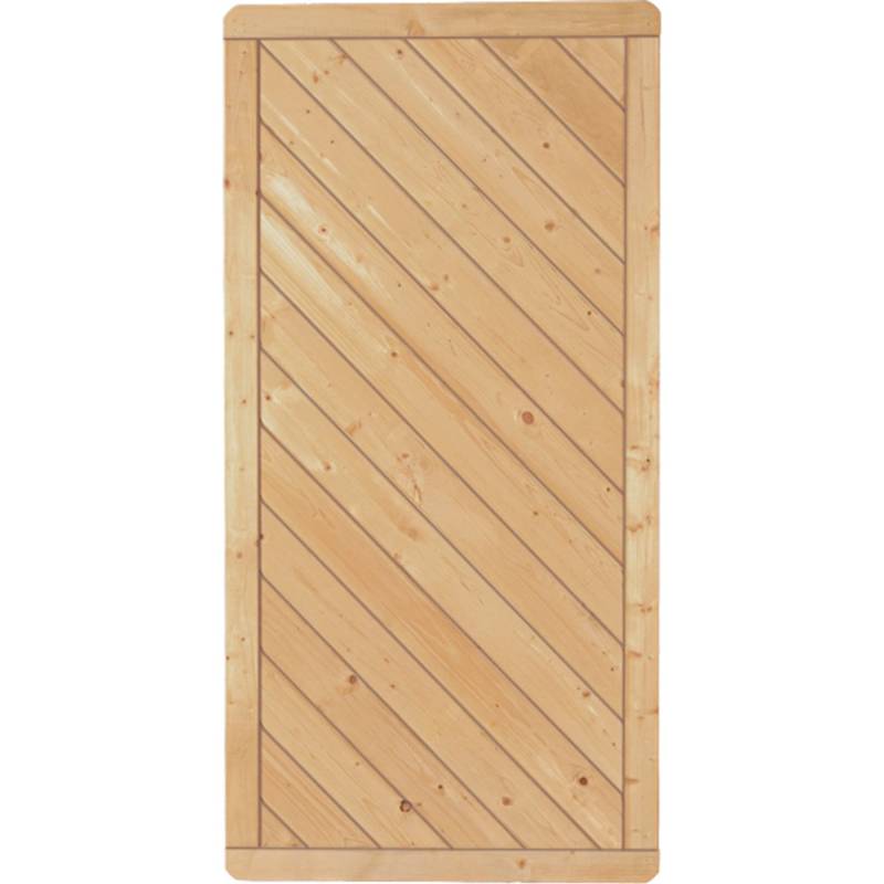 T & J Sichtschutzzaun Classic-Serie-Diagonal 90 x 180 cm von Tetzner und Jentzsch
